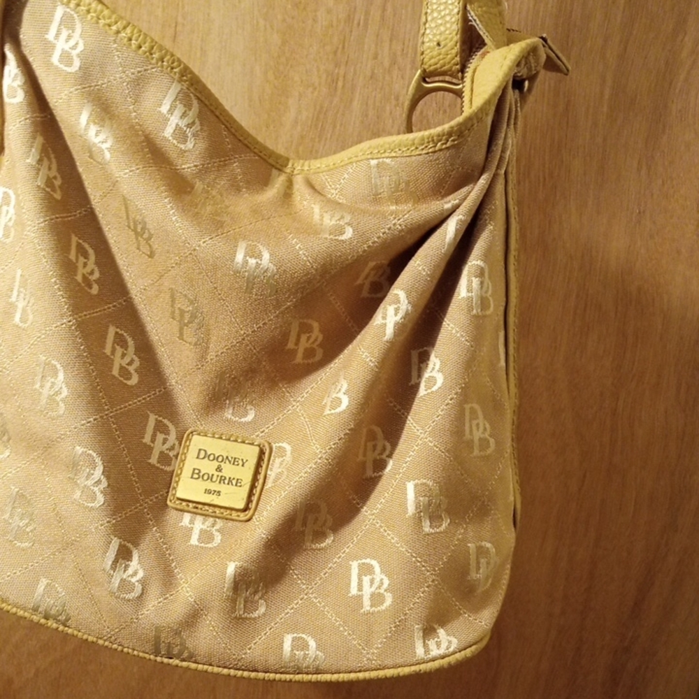Dooney & Bourke Tan Shoulder Bag